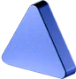 Triangle marker for economic event indicators