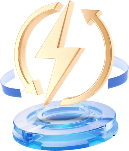 Energy market graphic representing oil and gas trade opportunities on regulated CFD platform